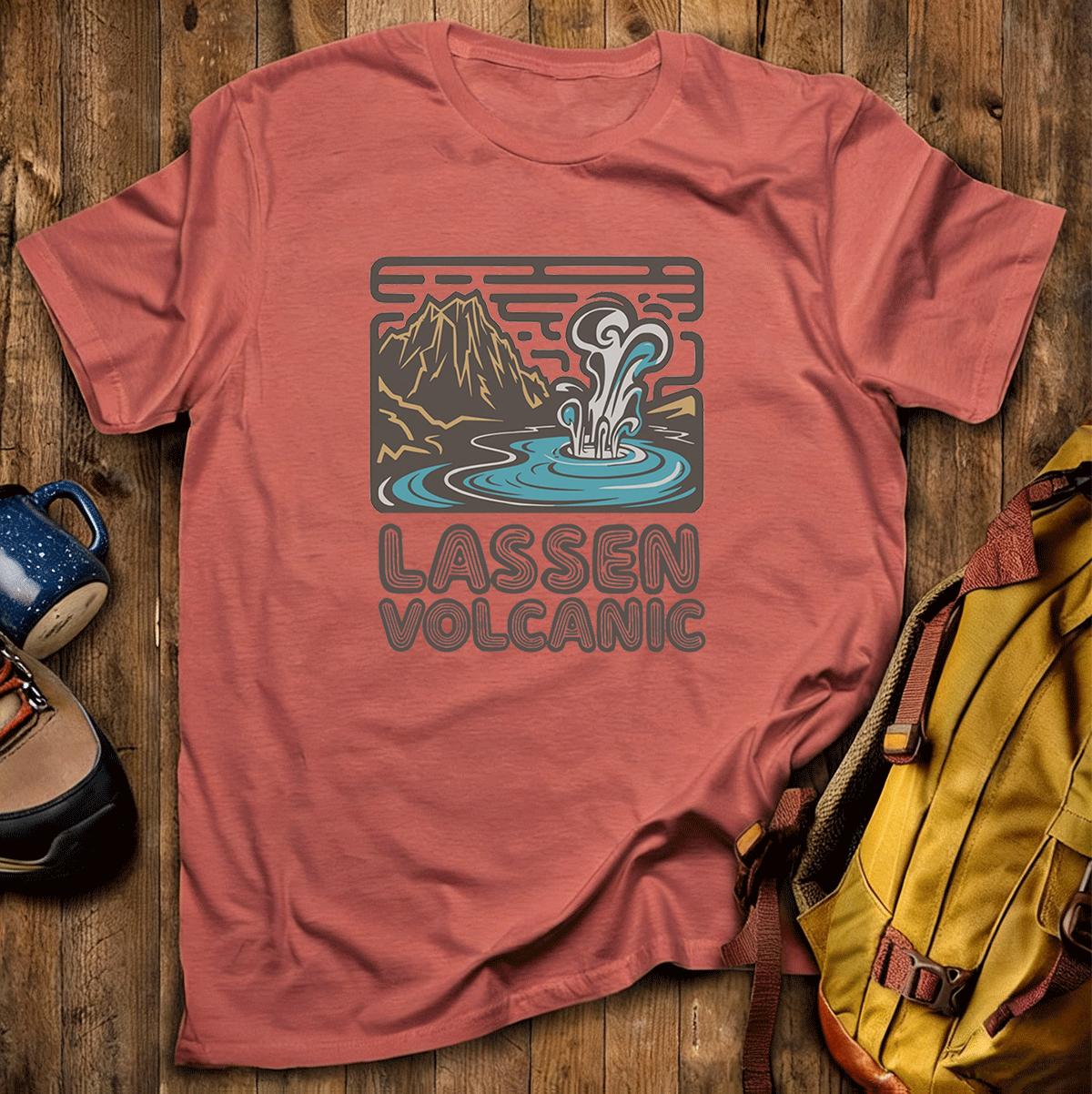 Lassen Volcanic National Park Tee Cotton Classic T-Shirt