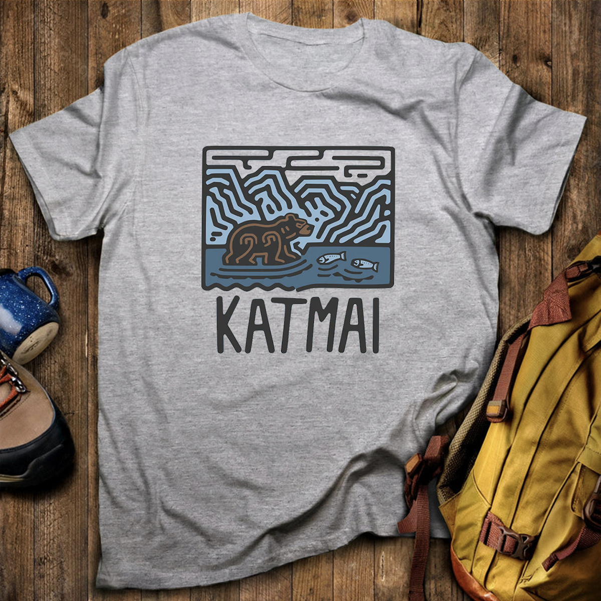 Katmai National Park Tee Cotton Classic T-Shirt