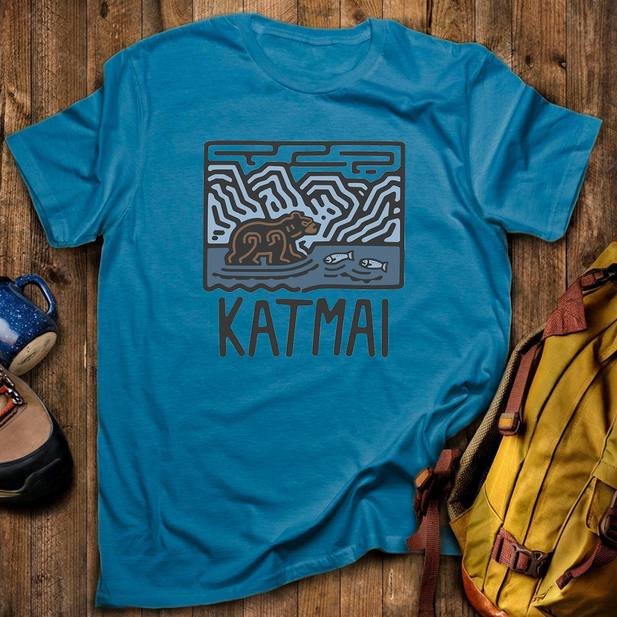 Katmai National Park Tee Cotton Classic T-Shirt