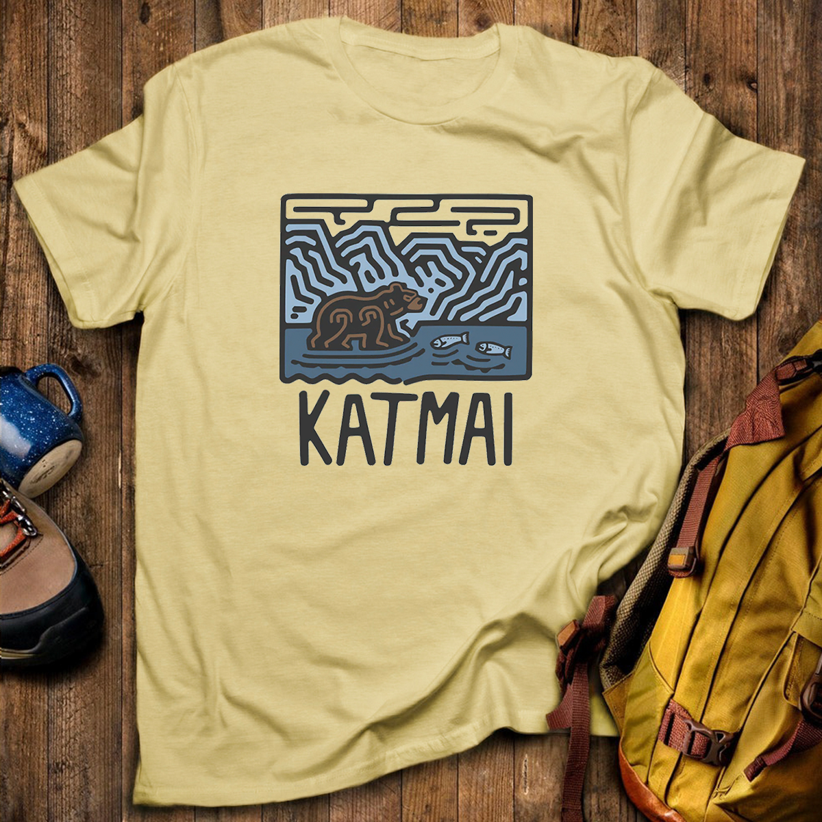 Katmai National Park Tee Cotton Classic T-Shirt