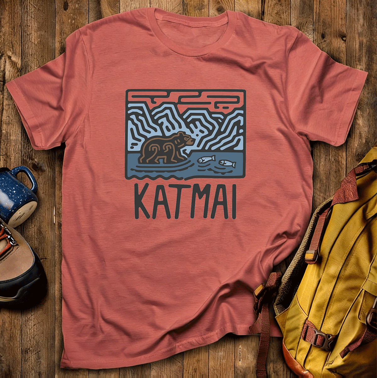 Katmai National Park Tee Cotton Classic T-Shirt