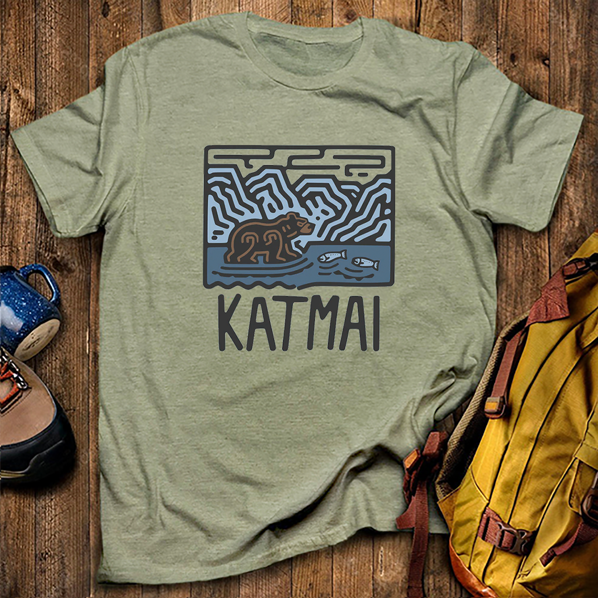 Katmai National Park Tee Cotton Classic T-Shirt