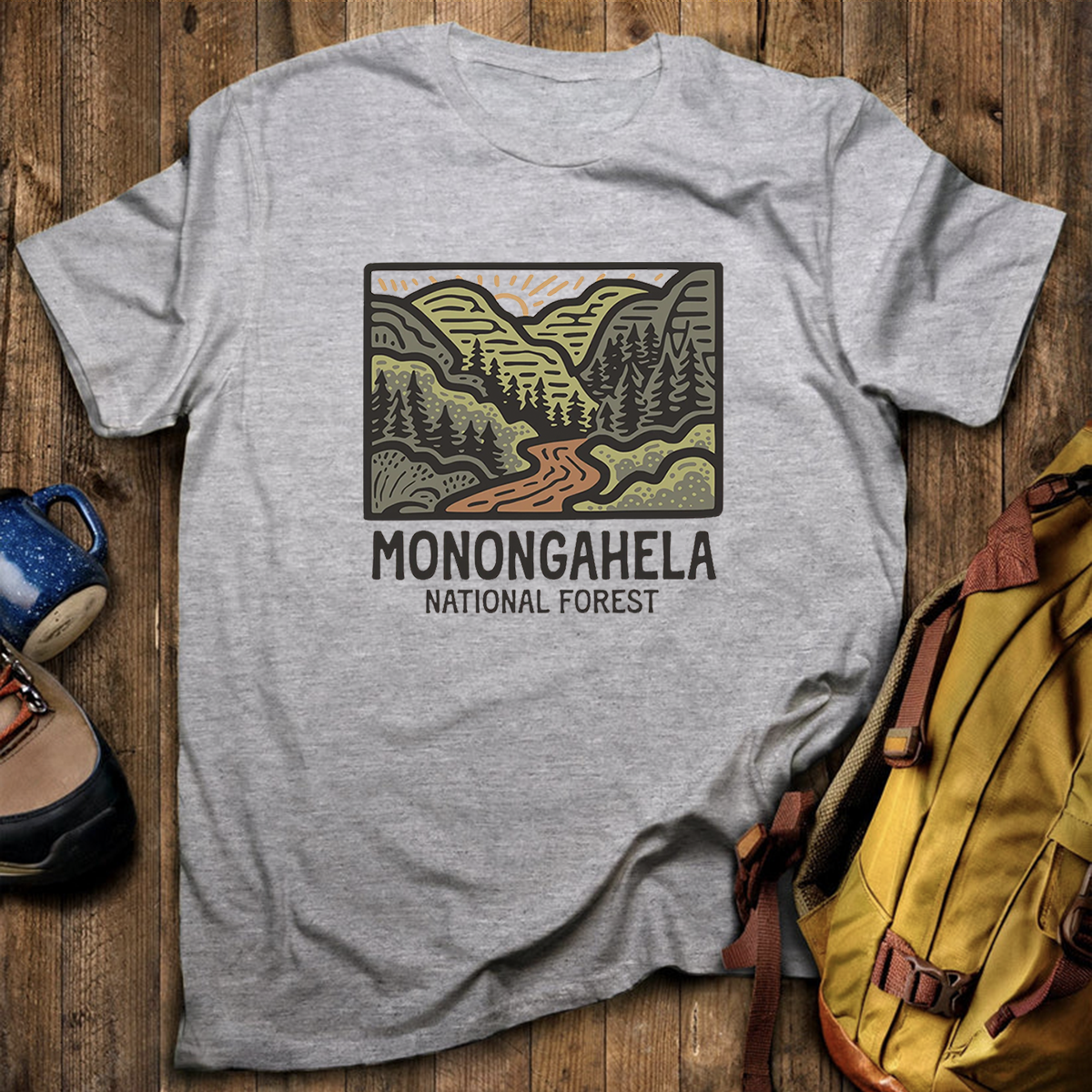Monongahela National Forest Tee Cotton Classic T-Shirt