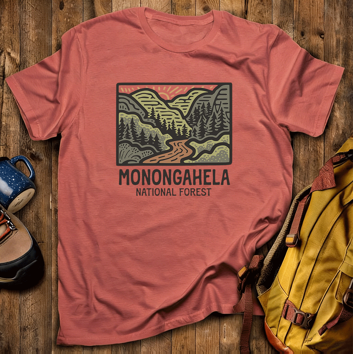 Monongahela National Forest Tee Cotton Classic T-Shirt