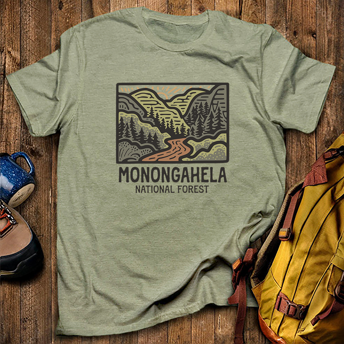 Monongahela National Forest Tee Cotton Classic T-Shirt