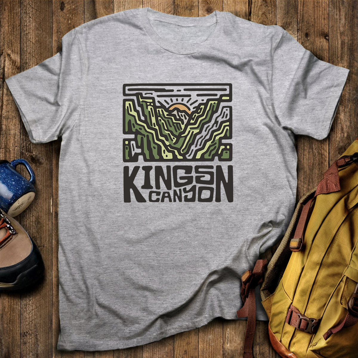 Kings Canyon National Park Tee Cotton Classic T-Shirt