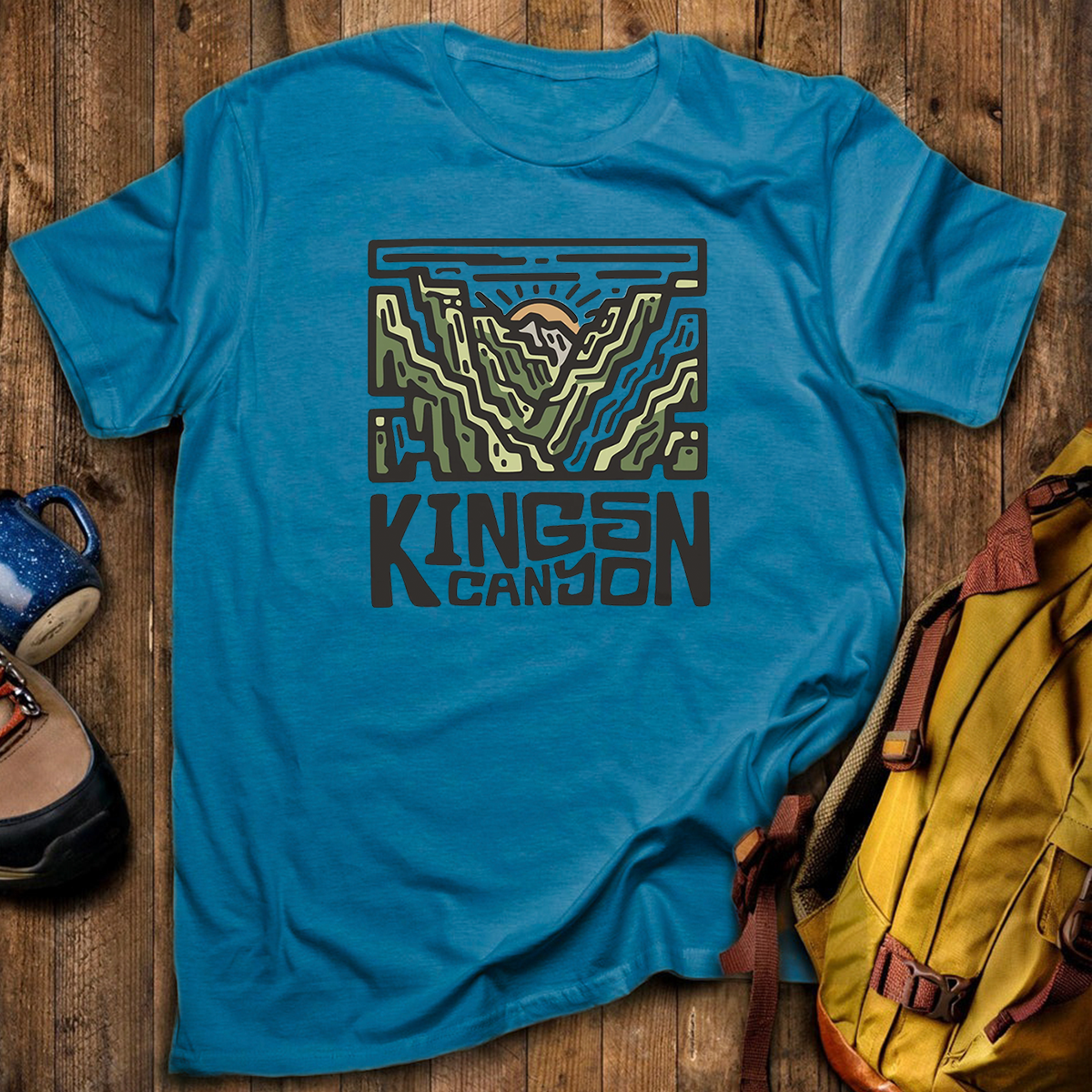 Kings Canyon National Park Tee Cotton Classic T-Shirt