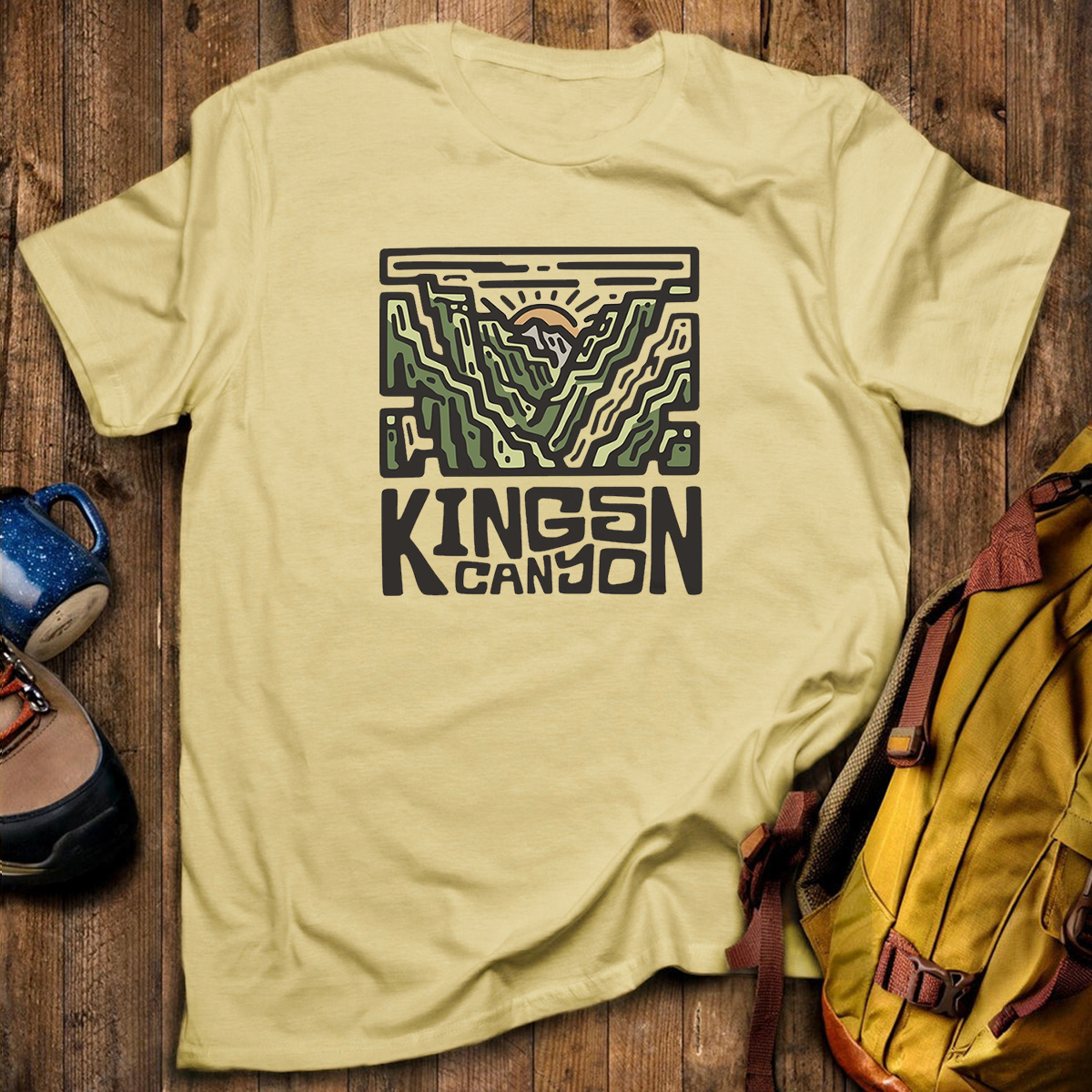 Kings Canyon National Park Tee Cotton Classic T-Shirt