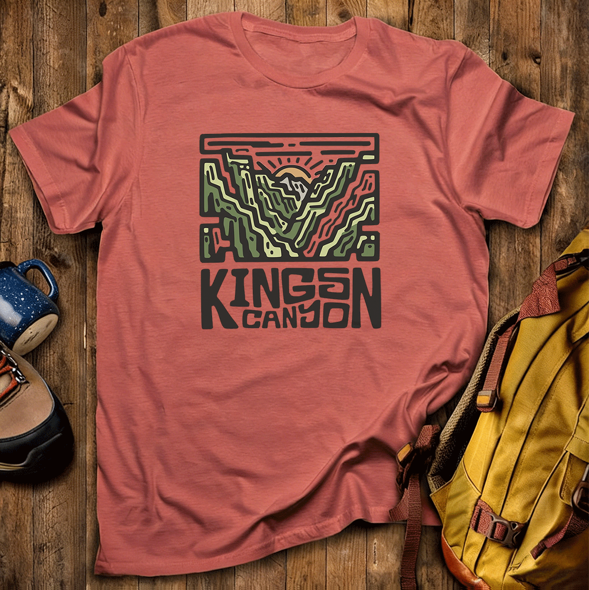 Kings Canyon National Park Tee Cotton Classic T-Shirt