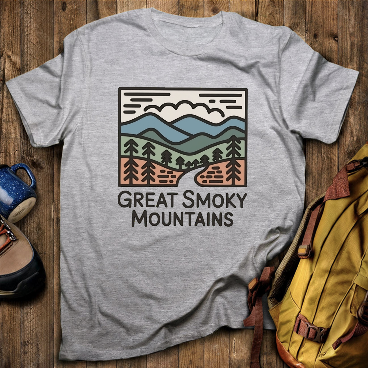 Great Smoky Mountains National Park Tee Cotton Classic T-Shirt