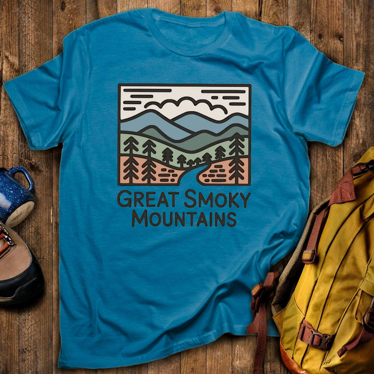 Great Smoky Mountains National Park Tee Cotton Classic T-Shirt