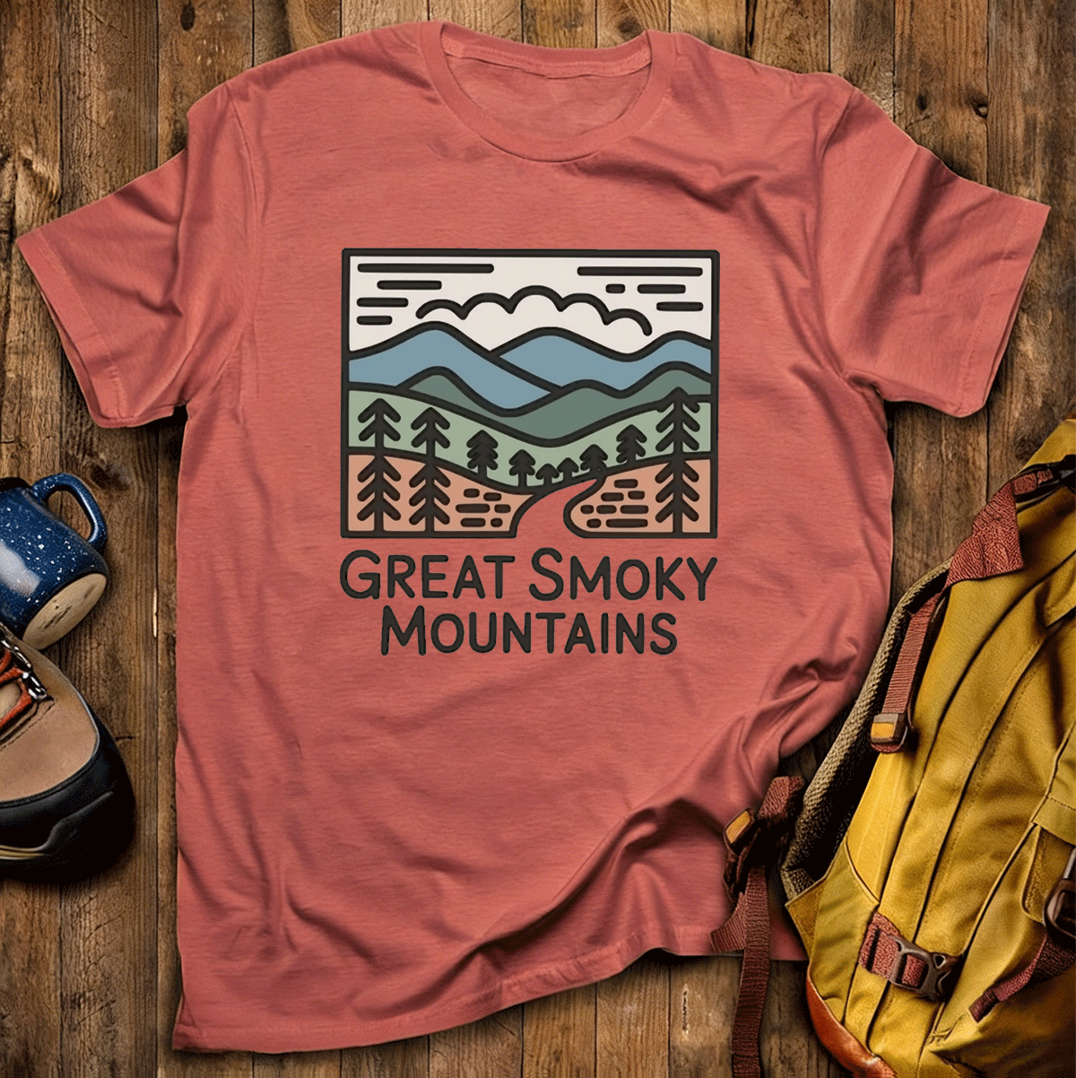 Great Smoky Mountains National Park Tee Cotton Classic T-Shirt