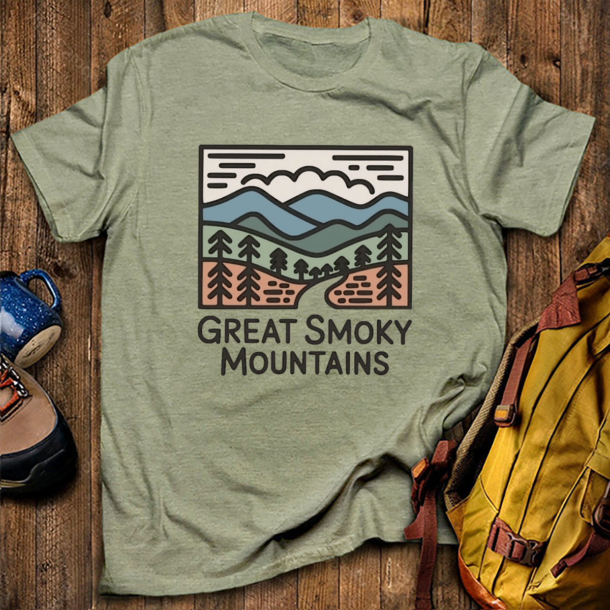 Great Smoky Mountains National Park Tee Cotton Classic T-Shirt