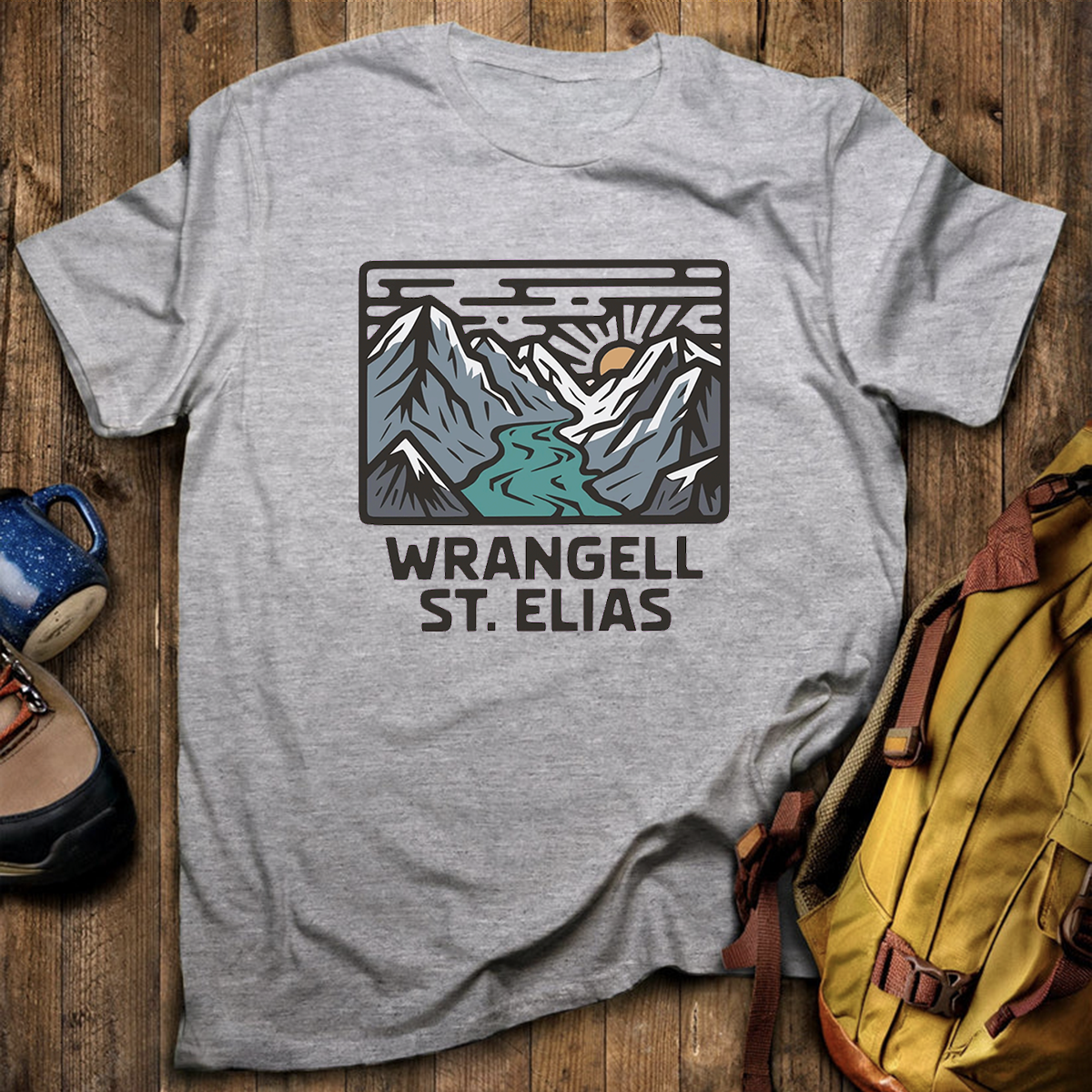 Wrangell St. Elias National Park Tee Cotton Classic T-Shirt