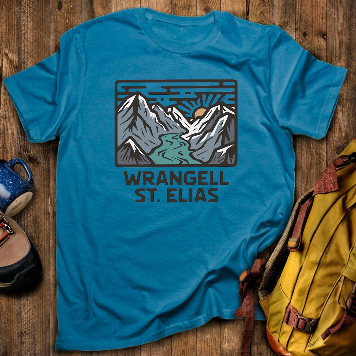 Wrangell St. Elias National Park Tee Cotton Classic T-Shirt