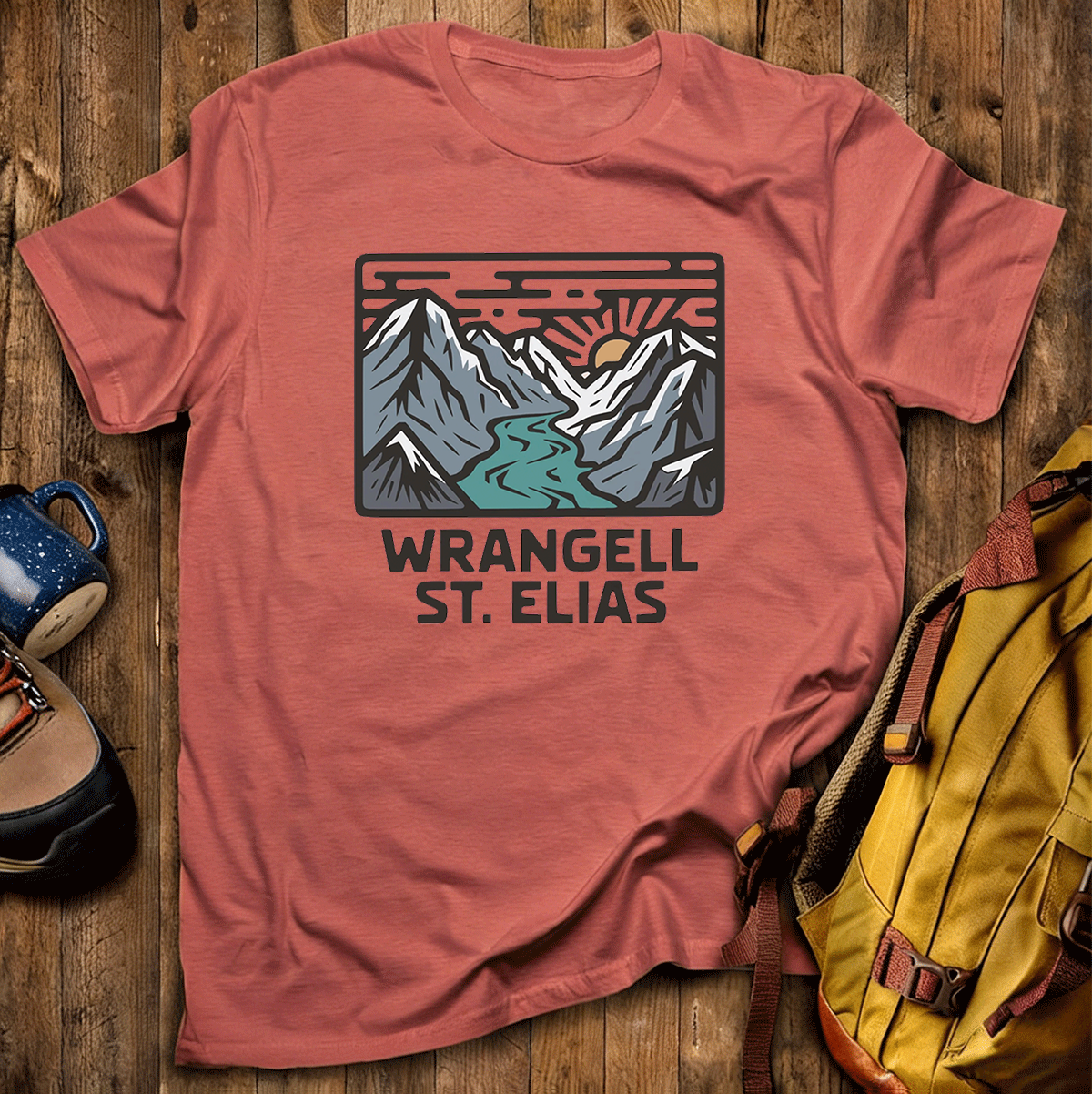Wrangell St. Elias National Park Tee Cotton Classic T-Shirt