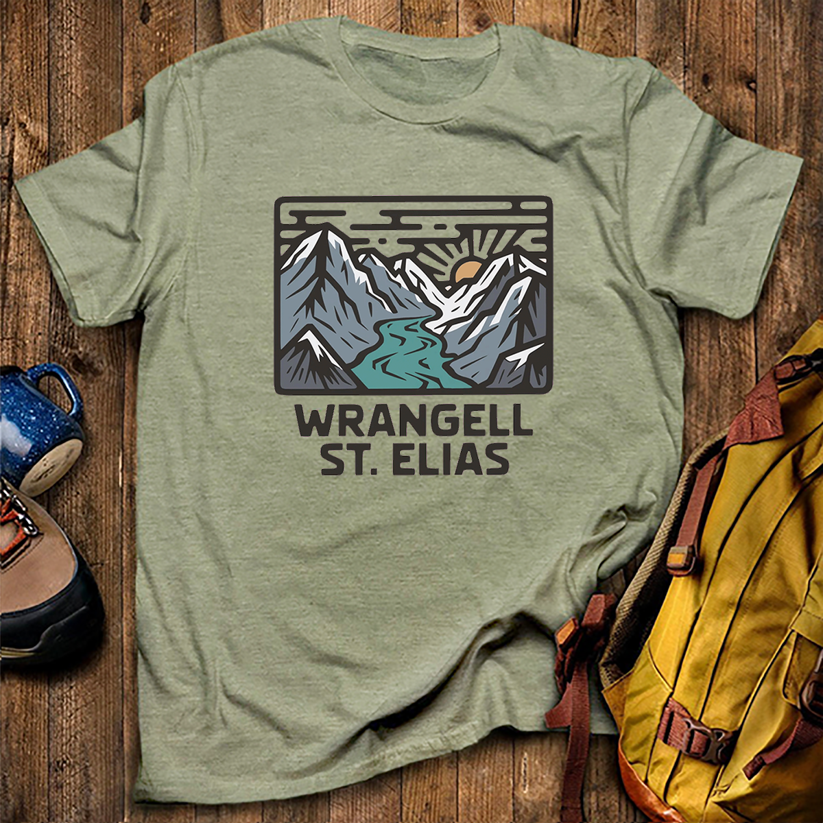 Wrangell St. Elias National Park Tee Cotton Classic T-Shirt