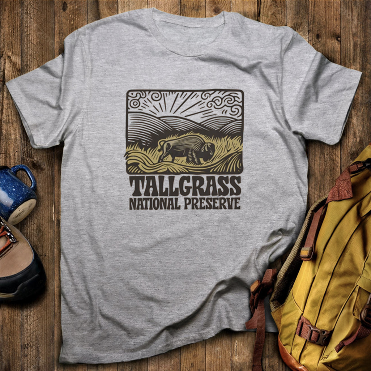 Tallgrass National Preserve Tee Cotton Classic T-Shirt