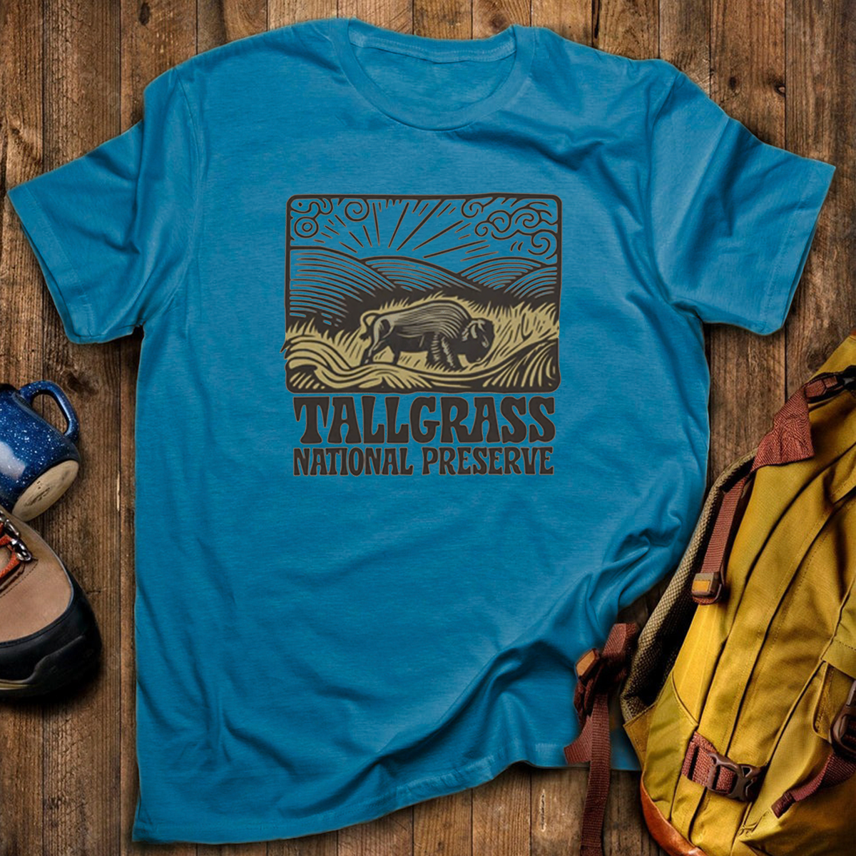 Tallgrass National Preserve Tee Cotton Classic T-Shirt