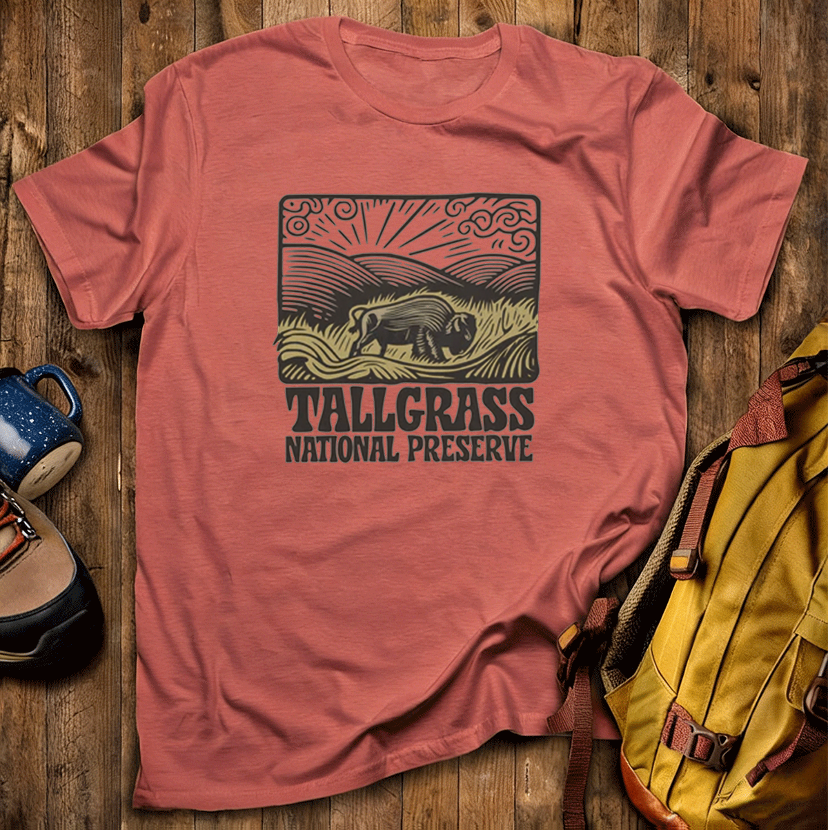 Tallgrass National Preserve Tee Cotton Classic T-Shirt