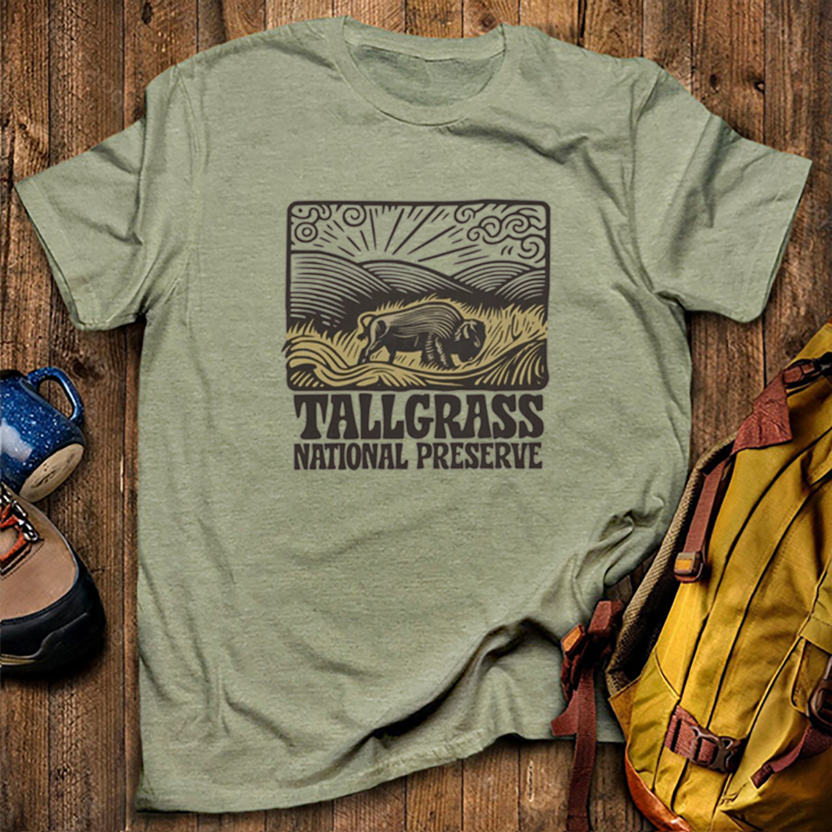 Tallgrass National Preserve Tee Cotton Classic T-Shirt
