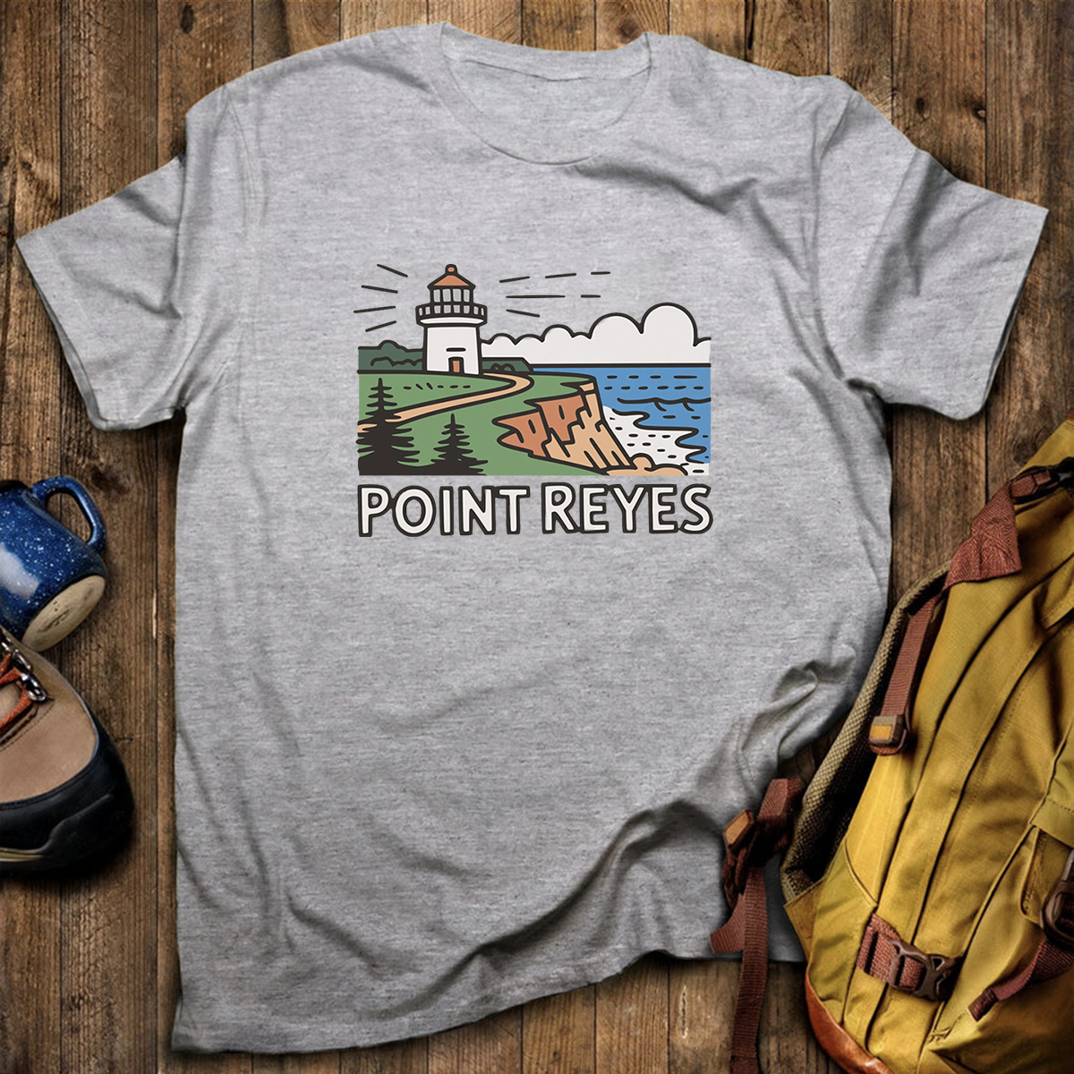 Point Reyes National Seashore Tee Cotton Classic T-Shirt