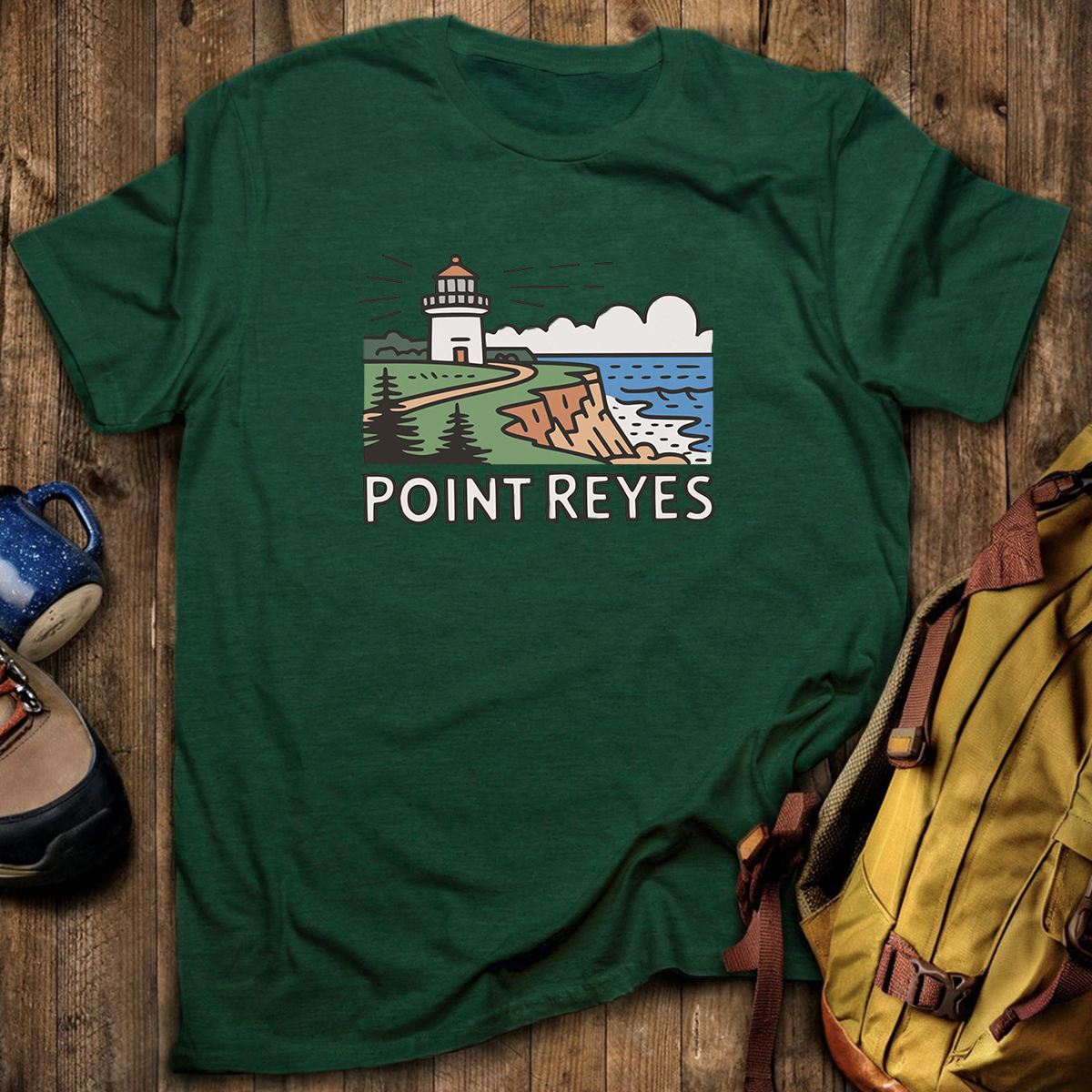Point Reyes National Seashore Tee Cotton Classic T-Shirt