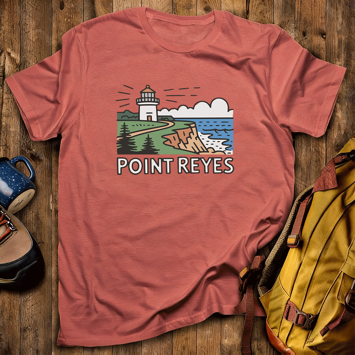 Point Reyes National Seashore Tee Cotton Classic T-Shirt
