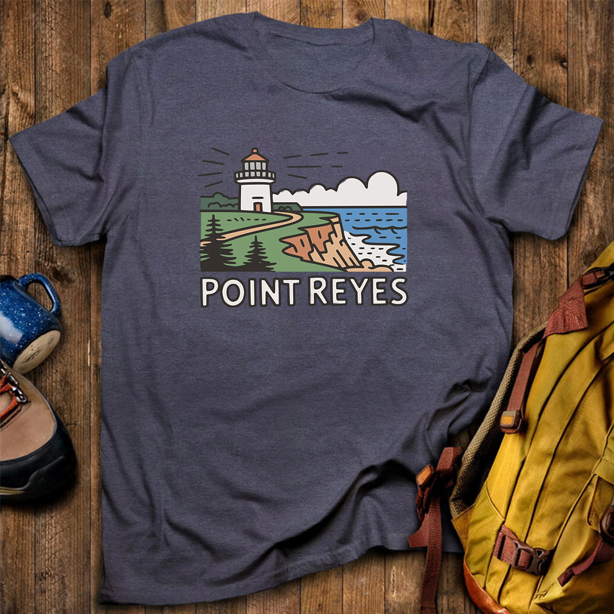 Point Reyes National Seashore Tee Cotton Classic T-Shirt