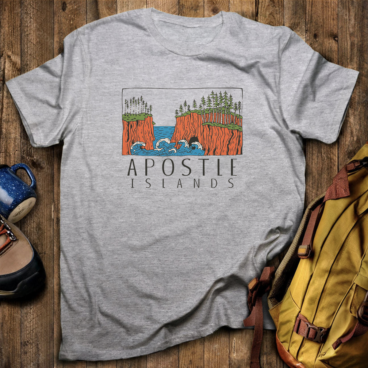 Apostle Islands National Lakeshore Tee Cotton Classic T-Shirt