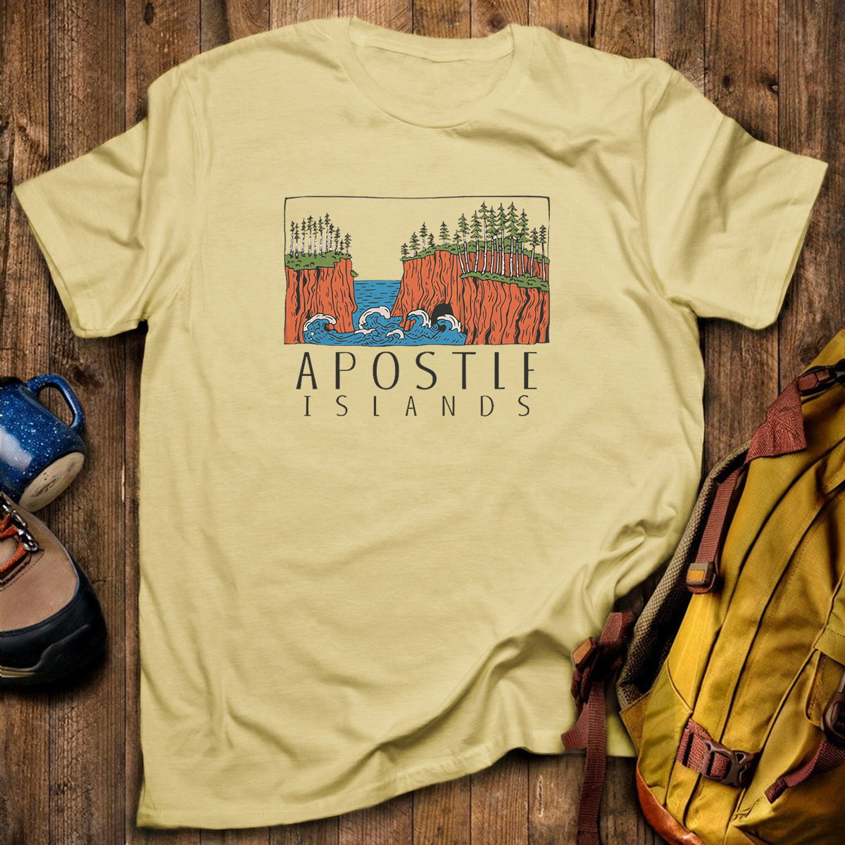 Apostle Islands National Lakeshore Tee Cotton Classic T-Shirt