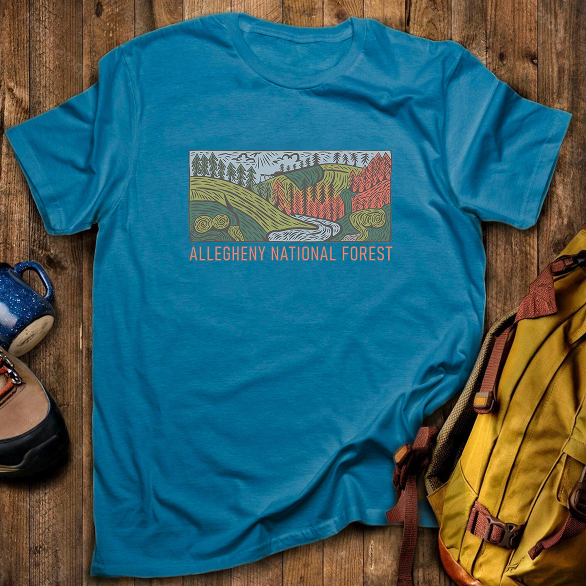 Allegheny National Forest Tee Cotton Classic T-Shirt