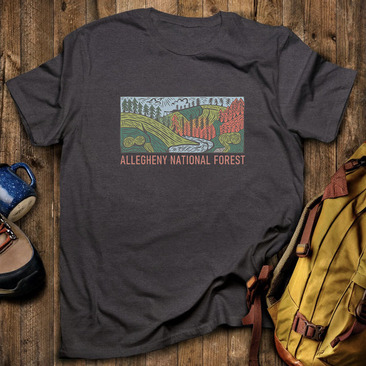 Allegheny National Forest Tee Cotton Classic T-Shirt