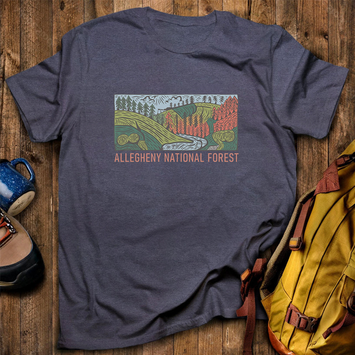 Allegheny National Forest Tee Cotton Classic T-Shirt
