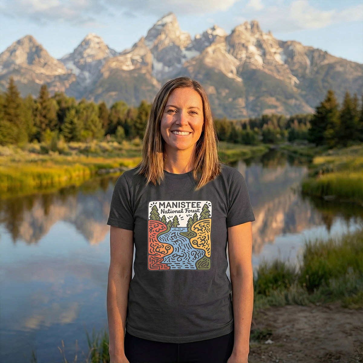 Manistee National Forest Tee Cotton Classic T-Shirt