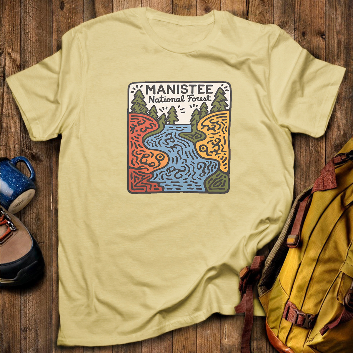 Manistee National Forest Tee Cotton Classic T-Shirt