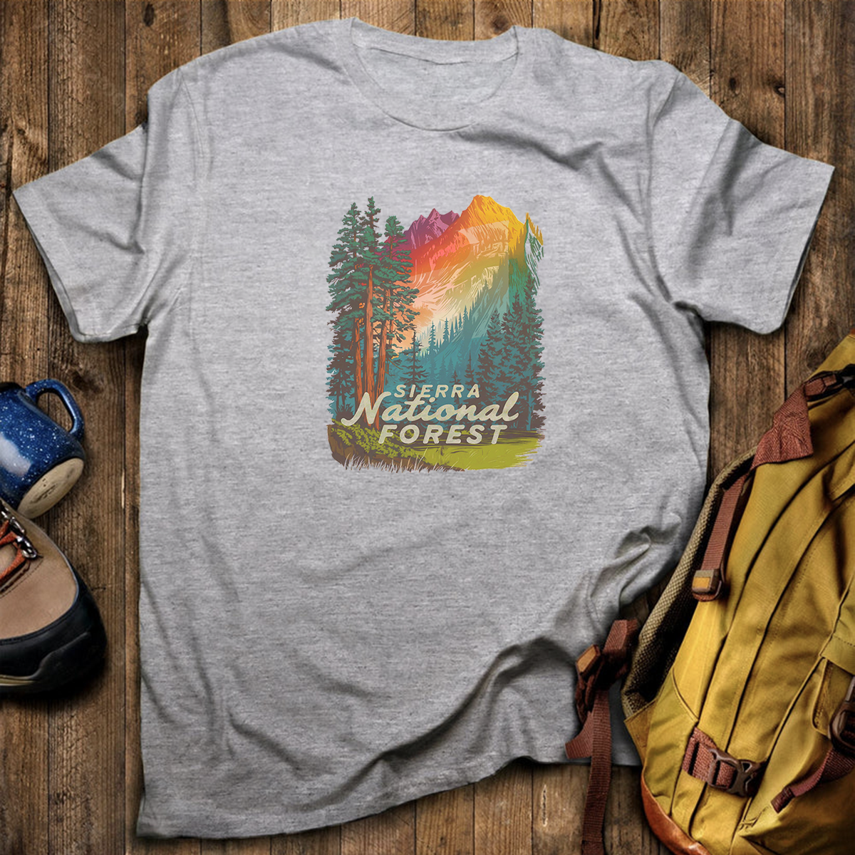 Sierra National Forest Tee Cotton Classic T-Shirt