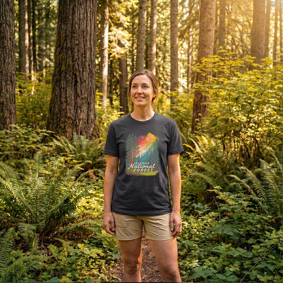 Sierra National Forest Tee Cotton Classic T-Shirt