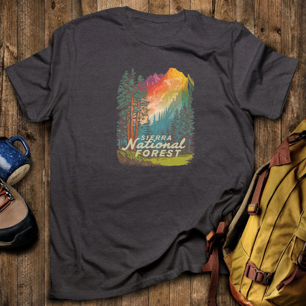 Sierra National Forest Tee Cotton Classic T-Shirt