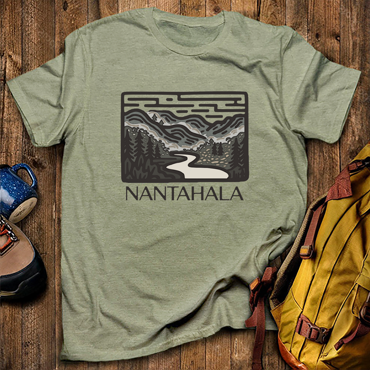 Nantahala National Forest Tee Cotton Classic T-Shirt