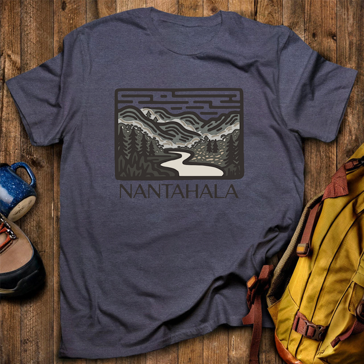 Nantahala National Forest Tee Cotton Classic T-Shirt