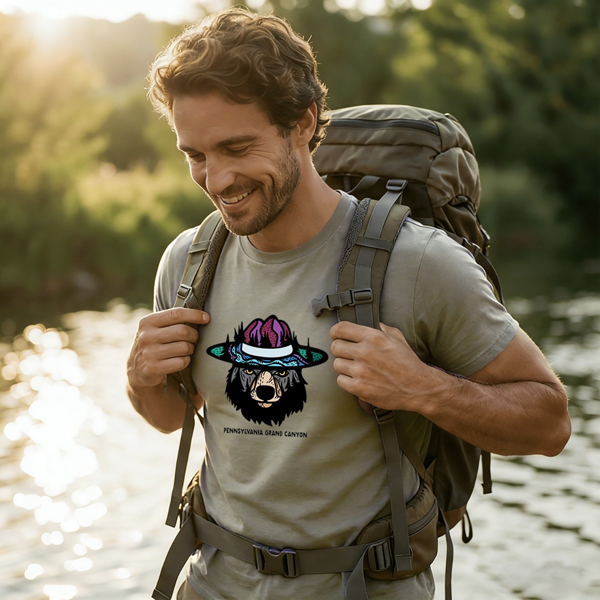 Ranger Bear Tee Cotton Classic T-Shirt