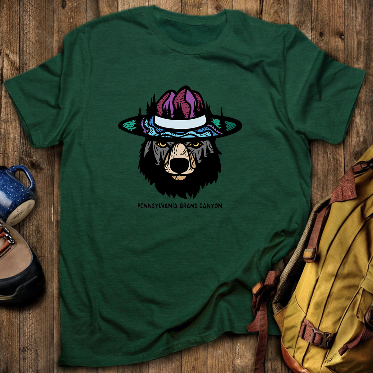 Ranger Bear Tee Cotton Classic T-Shirt