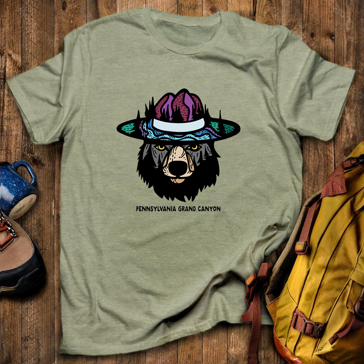 Ranger Bear Tee Cotton Classic T-Shirt