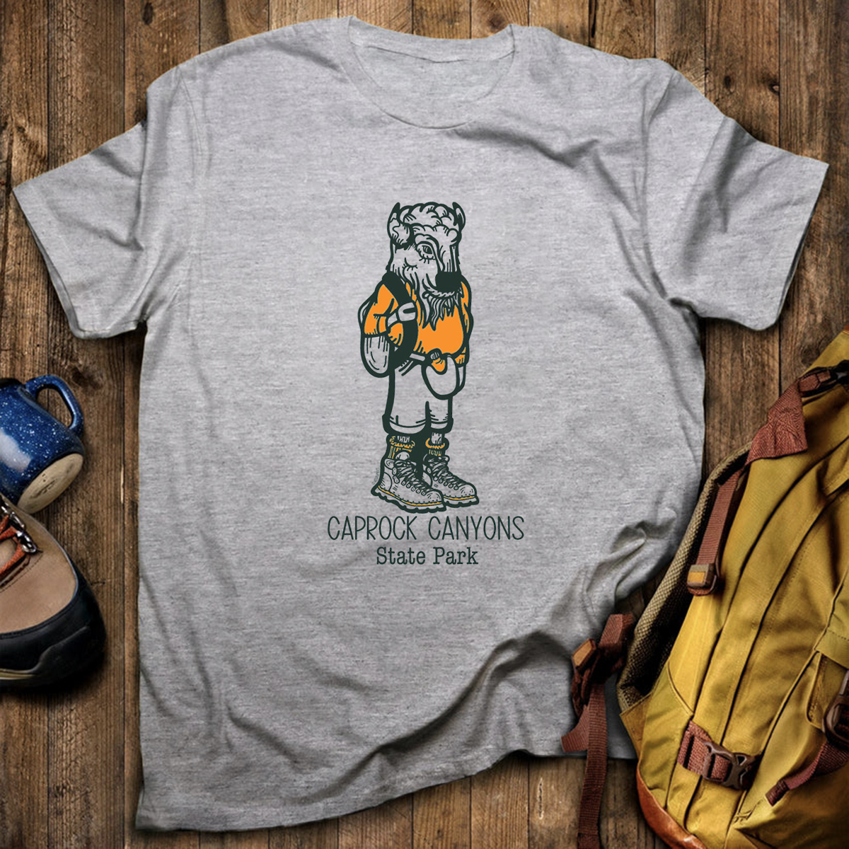 Buffalo Hiker Tee Cotton Classic T-Shirt