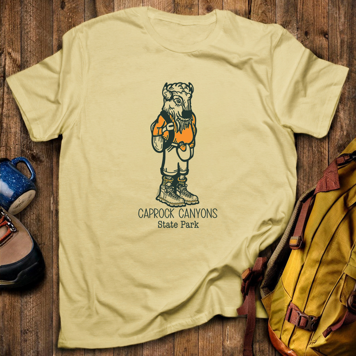 Buffalo Hiker Tee Cotton Classic T-Shirt