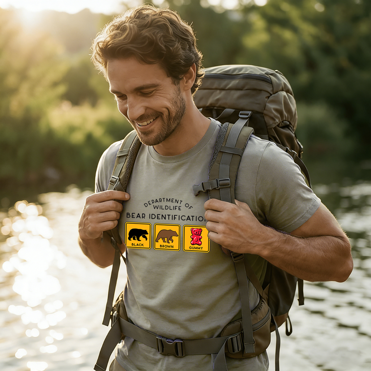 Bear ID Tee Cotton Classic T-Shirt