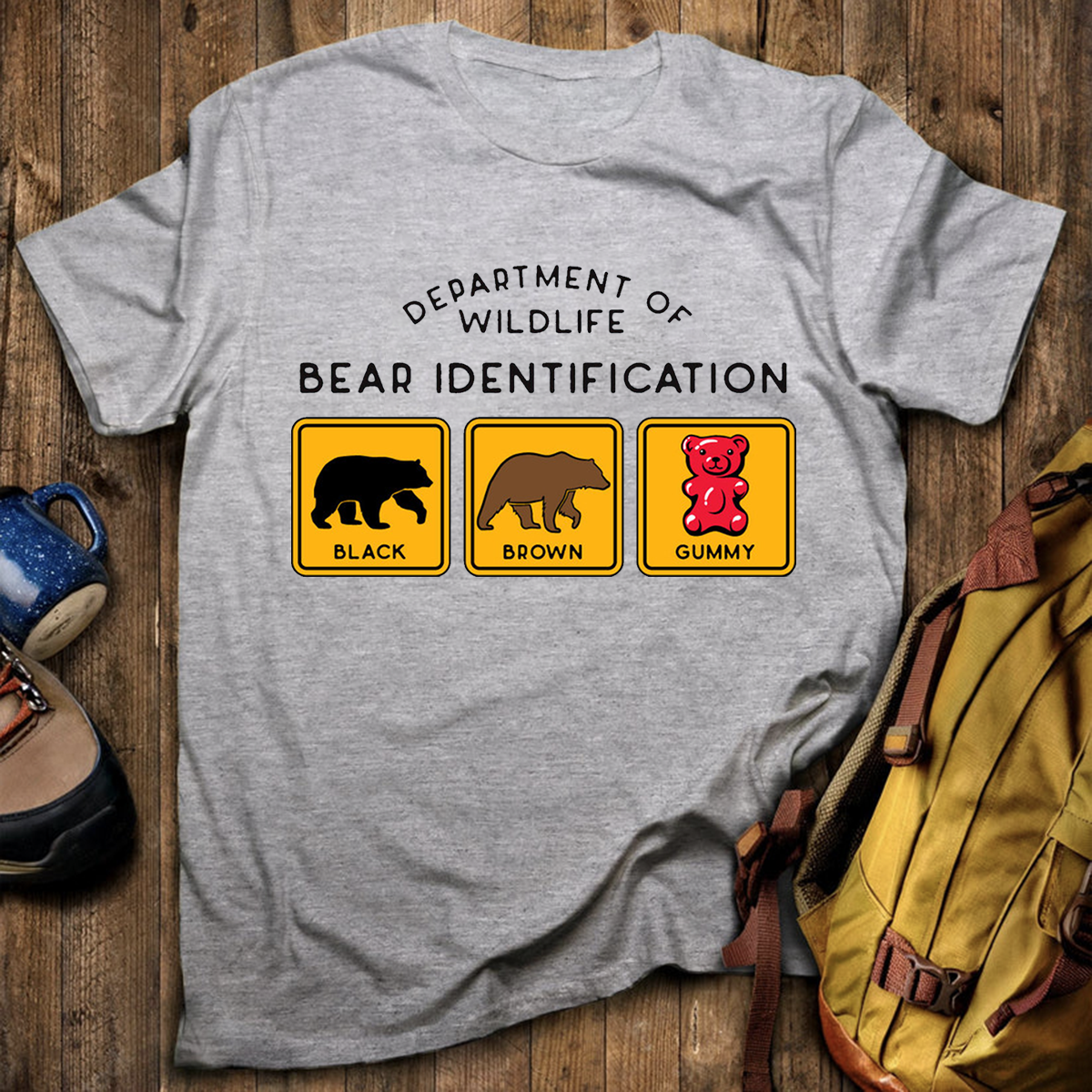 Bear ID Tee Cotton Classic T-Shirt