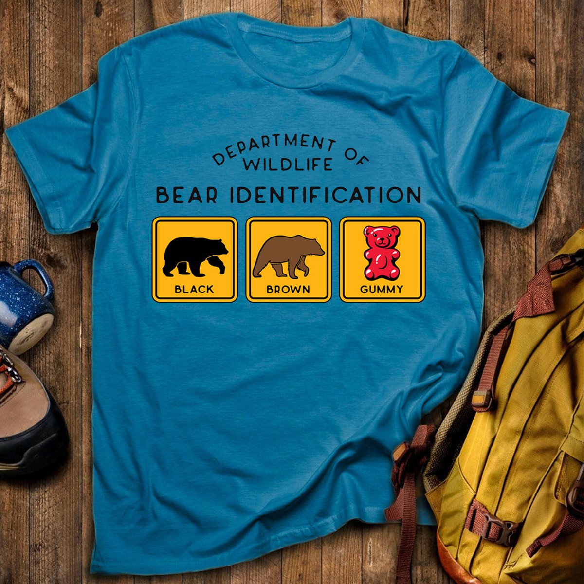 Bear ID Tee Cotton Classic T-Shirt