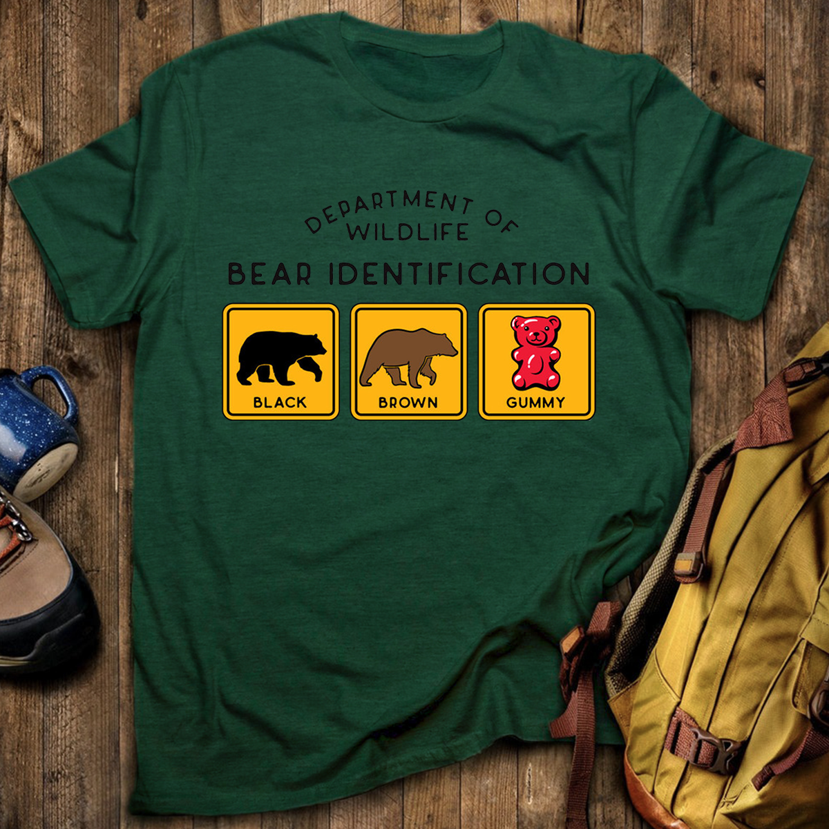 Bear ID Tee Cotton Classic T-Shirt